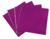 PURPLE - 4 X 4 Candy Wrapper FOIL Sheets (Qty 125)